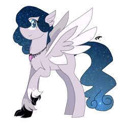 Size: 1758x1771 | Tagged: safe, artist:gallantserver, oc, oc only, oc:azure heights, hippogriff, female, magical lesbian spawn, offspring, parent:princess luna, parent:princess skystar, parents:skyluna, simple background, solo, transparent background