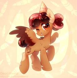 Size: 3249x3285 | Tagged: safe, artist:dedfriend, oc, oc only, pegasus, pony, high res, pegasus oc, solo