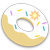 Size: 1080x1080 | Tagged: safe, artist:poxy_boxy, princess celestia, art pack:doughnut pack, g4, donut, food, innuendo