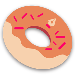 Size: 1080x1080 | Tagged: safe, artist:poxy_boxy, oc, oc:boxy, art pack:doughnut pack, donut, food, innuendo