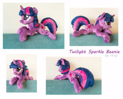 Size: 1920x1542 | Tagged: safe, artist:rtryart, twilight sparkle, pony, unicorn, g4, irl, photo, plushie, solo, unicorn twilight