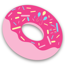 Size: 1080x1080 | Tagged: safe, artist:poxy_boxy, pinkie pie, art pack:doughnut pack, donut, food, innuendo, loss (meme), ponut, simple background, transparent background