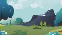 Size: 1189x672 | Tagged: safe, artist:hellswolfeh, g4, my little pony: friendship is magic, season 1, the show stoppers, background, mountain, no pony, scenery, vector