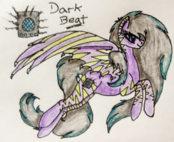 Size: 2210x1801 | Tagged: safe, alternate version, artist:beamybutt, oc, oc only, pegasus, pony, colored, pegasus oc, signature, traditional art, wings