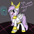 Size: 2000x2000 | Tagged: safe, artist:dafiltafish, oc, oc only, oc:athena (shawn keller), pegasus, pony, guardians of pondonia, alcohol, blushing, dialogue, drunk, female, high res, mare, margarita, pegasus magic