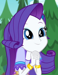 Size: 480x618 | Tagged: safe, screencap, rarity, equestria girls, g4, my little pony equestria girls: legend of everfree, cropped, cute, raribetes, solo