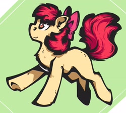 Size: 2800x2500 | Tagged: safe, artist:bunnybear_1101, apple bloom, earth pony, pony, g4, female, filly, high res, solo