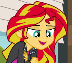 Size: 633x554 | Tagged: safe, screencap, sunset shimmer, equestria girls, g4, my little pony equestria girls: rainbow rocks, cropped, solo