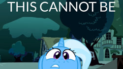 Size: 1280x720 | Tagged: safe, edit, edited screencap, editor:quoterific, screencap, trixie, pony, unicorn, g4, magic duel, cute, diatrixes, female, mare, night, solo