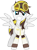 Size: 989x1319 | Tagged: safe, artist:pegasski, oc, oc only, oc:ruffian, pegasus, pony, g4, clothes, female, goggles, grin, mare, simple background, smiling, solo, spread wings, transparent background, wings