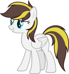 Size: 1430x1534 | Tagged: safe, artist:pegasski, oc, oc only, oc:ruffian, pegasus, pony, g4, female, mare, simple background, solo, transparent background