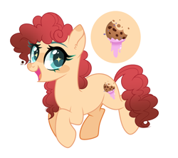Size: 2736x2428 | Tagged: safe, artist:nakotl, oc, oc only, earth pony, pony, female, high res, mare, offspring, parent:cheese sandwich, parent:pinkie pie, parents:cheesepie, simple background, solo, transparent background