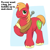 Size: 1000x1000 | Tagged: safe, artist:dendollae, big macintosh, earth pony, pony, g4, bronybait, cute, freckles, horse collar, looking at you, macabetes, male, smiling, solo, stallion, unshorn fetlocks