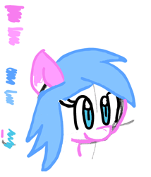 Size: 458x535 | Tagged: safe, artist:saltysel, oc, oc only, earth pony, pony, bust, earth pony oc, eyelashes, female, mare, simple background, smiling, solo, white background