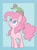 Size: 1496x2048 | Tagged: safe, artist:noupu, gummy, pinkie pie, alligator, earth pony, pony, g4, cute, diapinkes, female, gummybetes, looking up, mare, simple background, smiling