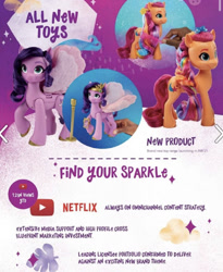 Size: 640x782 | Tagged: safe, pipp petals, sunny starscout, earth pony, pegasus, pony, g5, official, spoiler:g5, merchandise, pony history, toy