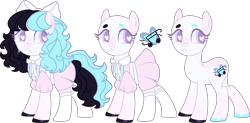 Size: 5156x2533 | Tagged: safe, artist:kurosawakuro, oc, oc only, oc:mirabella serenade, earth pony, pony, bald, base used, clothes, dress, female, magical lesbian spawn, mare, offspring, parent:octavia melody, parent:vinyl scratch, parents:scratchtavia, simple background, solo, transparent background