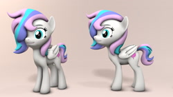 Size: 1920x1080 | Tagged: safe, artist:whiteskypony, oc, oc only, oc:wet dream, pegasus, pony, 3d, female, mare, solo