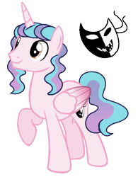 Size: 592x760 | Tagged: safe, artist:princess-kitsune-tsu, oc, oc only, alicorn, pony, base used, magical lesbian spawn, male, offspring, parent:cozy glow, parent:princess flurry heart, simple background, solo, stallion, transparent background