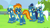 Size: 1920x1080 | Tagged: safe, screencap, fleetfoot, misty fly, soarin', spitfire, pegasus, pony, g4, my little pony: friendship is magic, parental glideance, clothes, female, male, mare, stallion, uniform, wonderbolts uniform