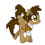 Size: 50x50 | Tagged: safe, artist:whgoops, oc, oc only, oc:abby sprocket, pegasus, pony, 8-bit, animated, clothes, desktop ponies, gif, pixel art, ponytail, simple background, smiling, solo, sprite, transparent background, walking