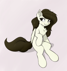 Size: 774x819 | Tagged: safe, artist:d.w.h.cn, oc, oc only, pegasus, pony, chest fluff, simple background, sitting, solo