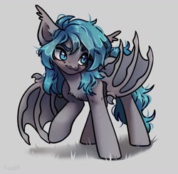 Size: 1200x1176 | Tagged: safe, artist:konejo, oc, oc only, bat pony, pony, bat pony oc, solo