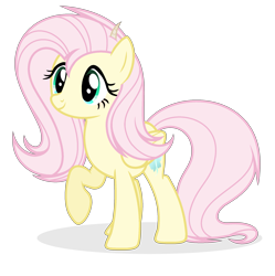 Size: 2169x2182 | Tagged: safe, artist:starshine-sentryyt, oc, oc only, oc:lily chaos, hybrid, pegasus, pony, female, high res, interspecies offspring, mare, not fluttershy, offspring, parent:discord, parent:fluttershy, parents:discoshy, simple background, solo, transparent background