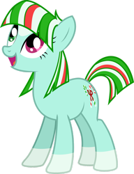 Size: 1280x1664 | Tagged: safe, artist:catachromatic, oc, oc only, oc:candy canter, earth pony, pony, g4, coat markings, earth pony oc, facial markings, female, heterochromia, mare, show accurate, simple background, socks (coat markings), solo, star (coat marking), transparent background, vector