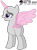 Size: 519x698 | Tagged: safe, artist:kingbases, oc, oc only, alicorn, pony, g4, alicorn oc, bald, base, eyelashes, female, horn, mare, open mouth, open smile, simple background, smiling, solo, transparent background, transparent horn, transparent wings, wings