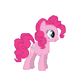 Size: 157x165 | Tagged: safe, pinkie pie, earth pony, pony, fighting is magic, g4, animated, cute, dancing, diapinkes, gif, gif for breezies, idle animation, picture for breezies, simple background, solo, transparent background