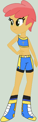 Size: 153x484 | Tagged: safe, artist:jadeharmony, firelock, equestria girls, g4, equestria girls-ified, exeron fighters, martial arts kids, martial arts kids outfits