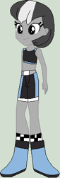 Size: 153x452 | Tagged: safe, artist:jadeharmony, finish line (g4), equestria girls, g4, equestria girls-ified, exeron fighters, martial arts kids, martial arts kids outfit