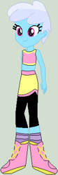 Size: 153x462 | Tagged: safe, artist:jadeharmony, bloo, equestria girls, g4, equestria girls-ified, exeron fighters, linkelina, martial arts kids, martial arts kids outfits