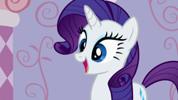 Size: 1280x720 | Tagged: safe, editor:rarity vrymer collective, screencap, rarity, g4, sisterhooves social, carousel boutique, female