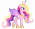 Size: 5000x4140 | Tagged: safe, artist:negatif22, princess cadance, alicorn, pony, g4, my little pony: the movie, absurd resolution, alternate hairstyle, alternate tailstyle, beautiful, crown, ethereal mane, ethereal tail, glorious, glowing, glowing mane, glowing tail, jewelry, looking forward, majestic, movie accurate, peytral, raised hoof, regalia, royalty, smiling, tiara, ultimate cadance