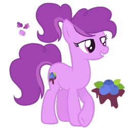 Size: 1600x1600 | Tagged: safe, artist:magicuniclaws, oc, oc only, earth pony, pony, female, magical lesbian spawn, mare, offspring, parent:amethyst star, parent:berry punch, simple background, solo, transparent background
