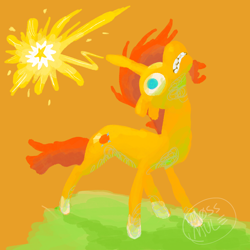 Size: 2048x2048 | Tagged: safe, artist:mossmule, sunburst, pony, unicorn, g4, high res, male, solo