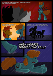 Size: 540x764 | Tagged: safe, artist:bronyscot, oc, oc:nessie (bronyscot), earth pony, pony, comic:the story of nessie, bronyscot, comic, earth pony oc