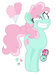 Size: 2900x3900 | Tagged: safe, artist:magicuniclaws, lyra heartstrings, pinkie pie, oc, oc only, earth pony, pony, g4, faic, female, high res, lesbian, magical lesbian spawn, mare, offspring, parent:lyra heartstrings, parent:pinkie pie, parents:lyrapie, ship:lyrapie, shipping, simple background, solo, transparent background