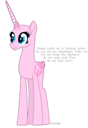Size: 2473x3577 | Tagged: safe, artist:rioshi, artist:starshade, oc, oc only, alicorn, pony, g4, alicorn oc, base, eyelashes, female, high res, horn, long legs, mare, simple background, smiling, solo, starry eyes, tall, transparent background, wingding eyes, wings