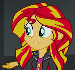 Size: 659x618 | Tagged: safe, screencap, sunset shimmer, equestria girls, g4, my little pony equestria girls: rainbow rocks, cropped, solo