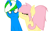 Size: 1208x756 | Tagged: safe, artist:twilight foxy, fluttershy, oc, oc:igames, g4, shipping, simple background