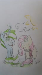 Size: 2322x4128 | Tagged: safe, artist:eduarda whinter, fluttershy, oc, oc:igames, g4, cute