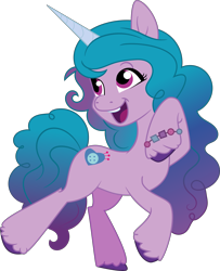 Size: 5507x6798 | Tagged: safe, artist:shootingstarsentry, izzy moonbow, pony, unicorn, g5, absurd resolution, cloven hooves, cutie mark, female, inkscape, mare, merchandise, open mouth, simple background, solo, transparent background, unshorn fetlocks, vector
