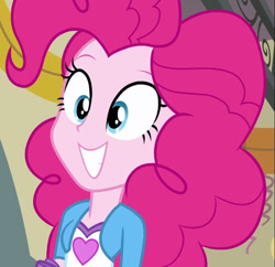 Size: 638x618 | Tagged: safe, screencap, pinkie pie, equestria girls, g4, my little pony equestria girls, cropped, solo