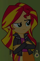 Size: 381x579 | Tagged: safe, screencap, sunset shimmer, equestria girls, g4, my little pony equestria girls, cropped, solo
