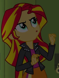Size: 431x564 | Tagged: safe, screencap, sunset shimmer, equestria girls, g4, my little pony equestria girls, cropped, solo