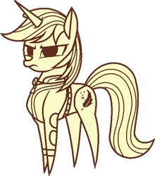 Size: 494x562 | Tagged: safe, artist:pegasski, oc, oc only, oc:novella fiction, pony, unicorn, g4, base used, clothes, eyelashes, female, frown, haycartes' method, horn, mare, simple background, solo, transparent background, unicorn oc