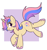 Size: 628x671 | Tagged: safe, artist:lulubell, oc, oc only, oc:cassiopeia, pony, unicorn, colored hooves, female, freckles, horn, looking at you, mare, passepartout, pink eyes, smiling, solo, unicorn oc, unshorn fetlocks